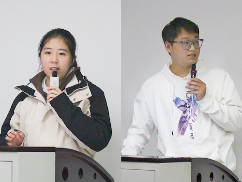 胡紫羽、吴泽洋同学分享